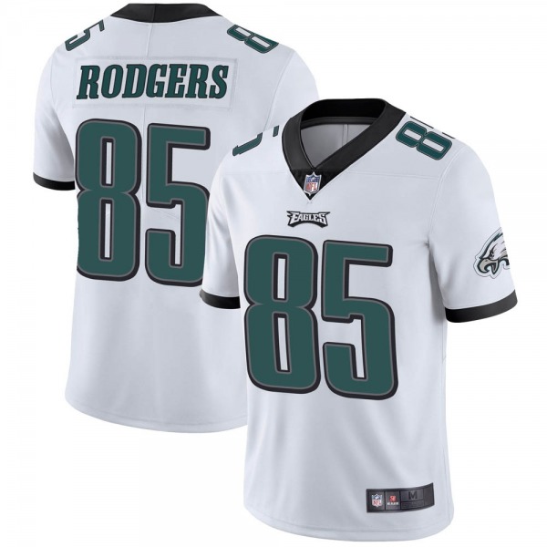 Men's Philadelphia Eagles #85 Richard Rodgers White Vapor Untouchable Limited Stitched NFL Jersey